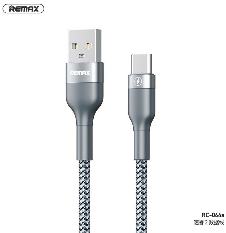 کابل شارژر ریمکس مدل RC_064a 2.4A تایپ سی